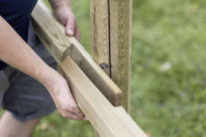 AKO OctoWood Querstange für Paddock